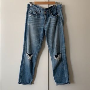 Rag & Bone Distressed Boyfriend Jeans